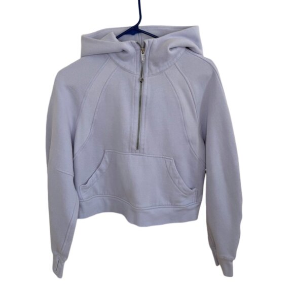 lululemon athletica Sweaters - Lululemon Scuba Crop Quarter Zip